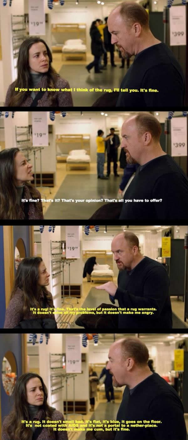 Muškarac konačno dao puno objašnjenje svog mišljenja u šopingu sa ženom