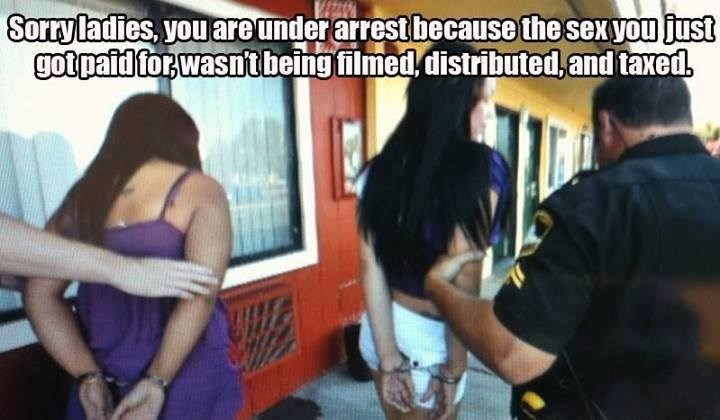 Prostitucija je protuzakonita - osim ako si glumica...