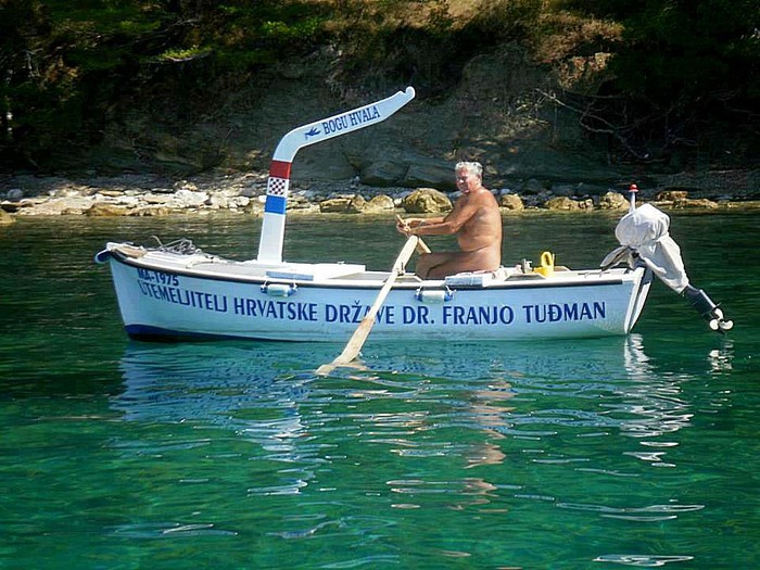 Najdomoljubniji čamac Hrvatske