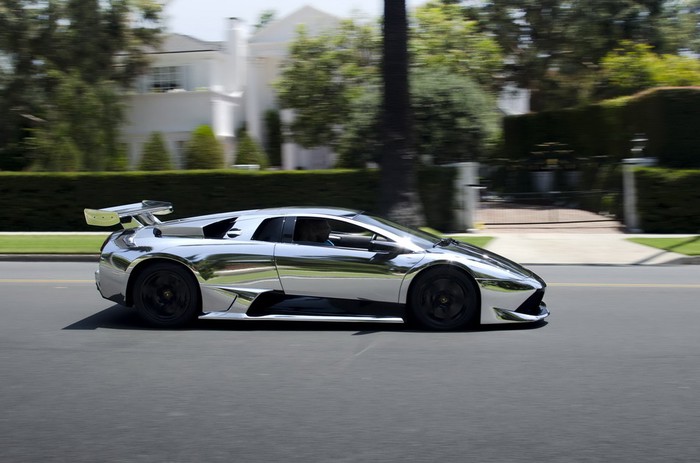 Kič do jaja: Kromirani Lamborghini