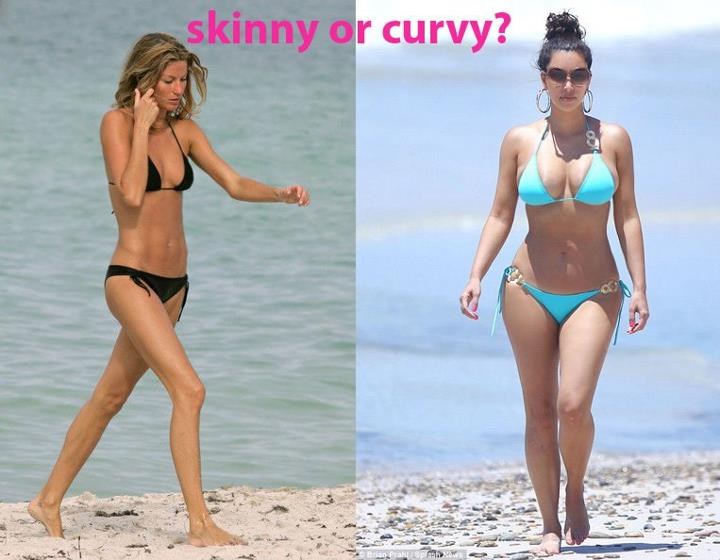 Mršava kosturica ili sisata s oblinama - vi birate