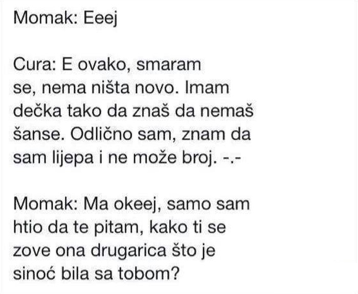 Kad si bahata i brzopleta