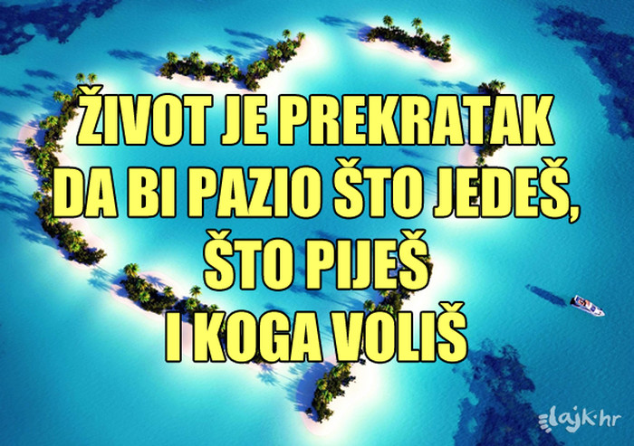 Život bez spontanosti je samo odrađivanje posla