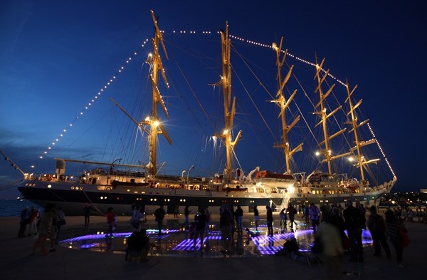 Jedrenjaka Royal Clipper u Zadru