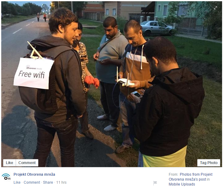 Pametne glave izbjeglicama omogućile besplatni internet!