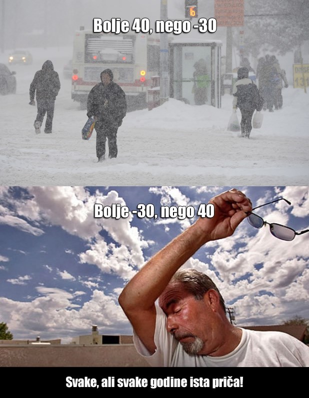 Ljudi su prevrtljiviji od vremena