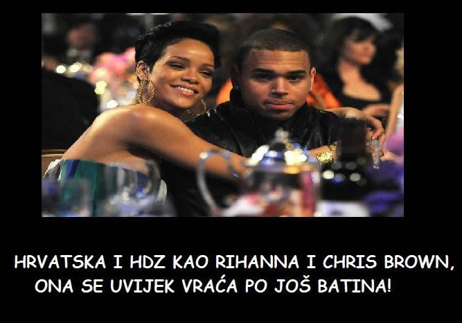 Hrvatska i HDZ kao Rihanna i Chris Brown