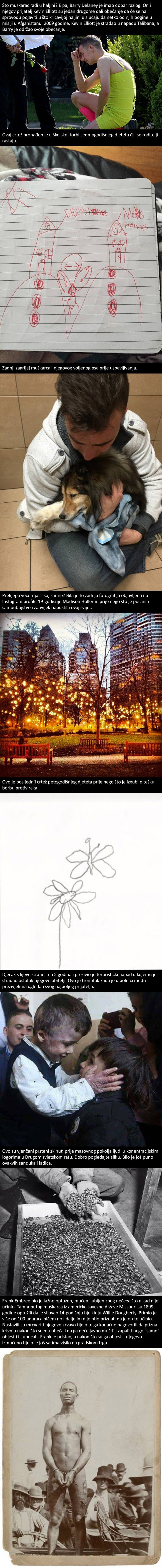 Osam dirljivih fotografija koje dokazuju da život nije uvijek pravedan i lijep