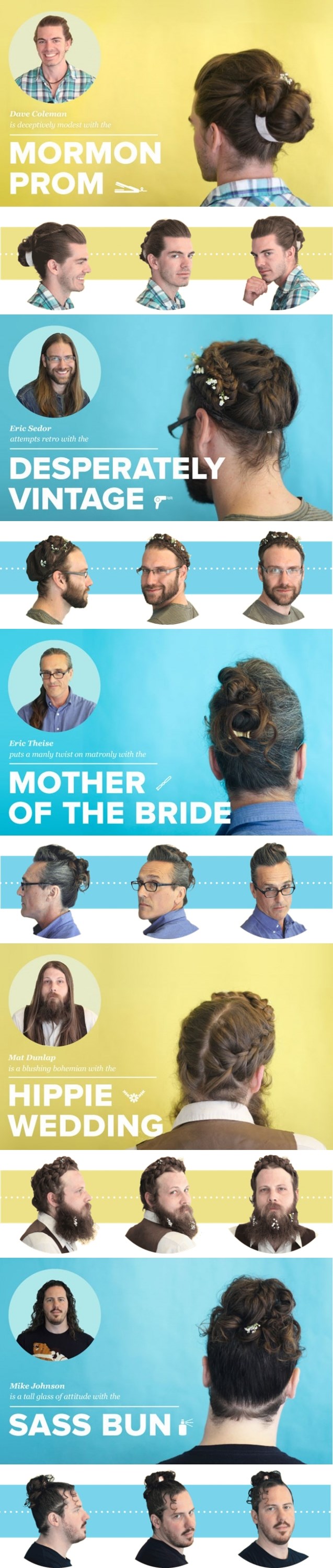 Galerija: Dugokosim dečkima napravili svečane ženske frizove