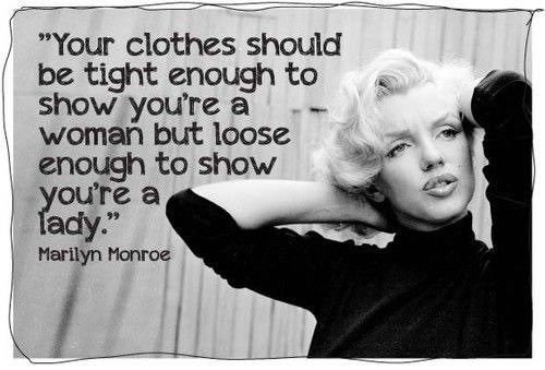 Zgodan savjet za cure by Marilyn Monroe