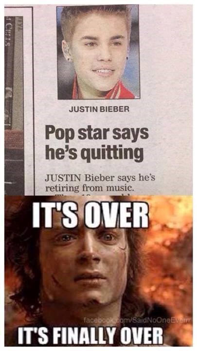 Jesmo li spašeni? Je li zaista kraj? Bieber ide u penziju?