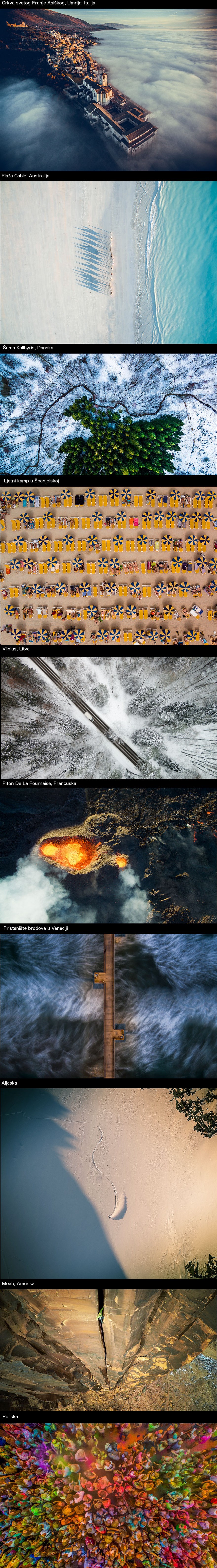 Najljepše fotografije 2016. godine snimljene dronom