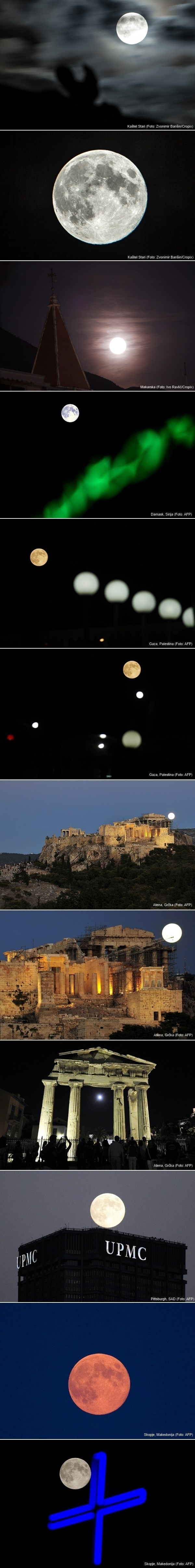 Prekrasno noćno nebo: "Plavi Mjesec" diljem svijeta