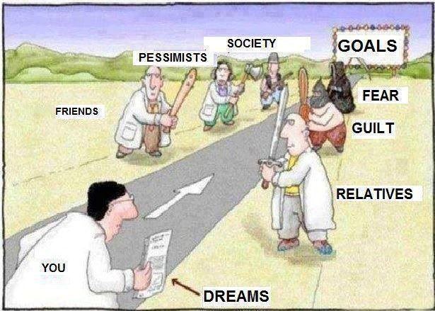 Put do cilja i ostvarenja snova treba preživjeti