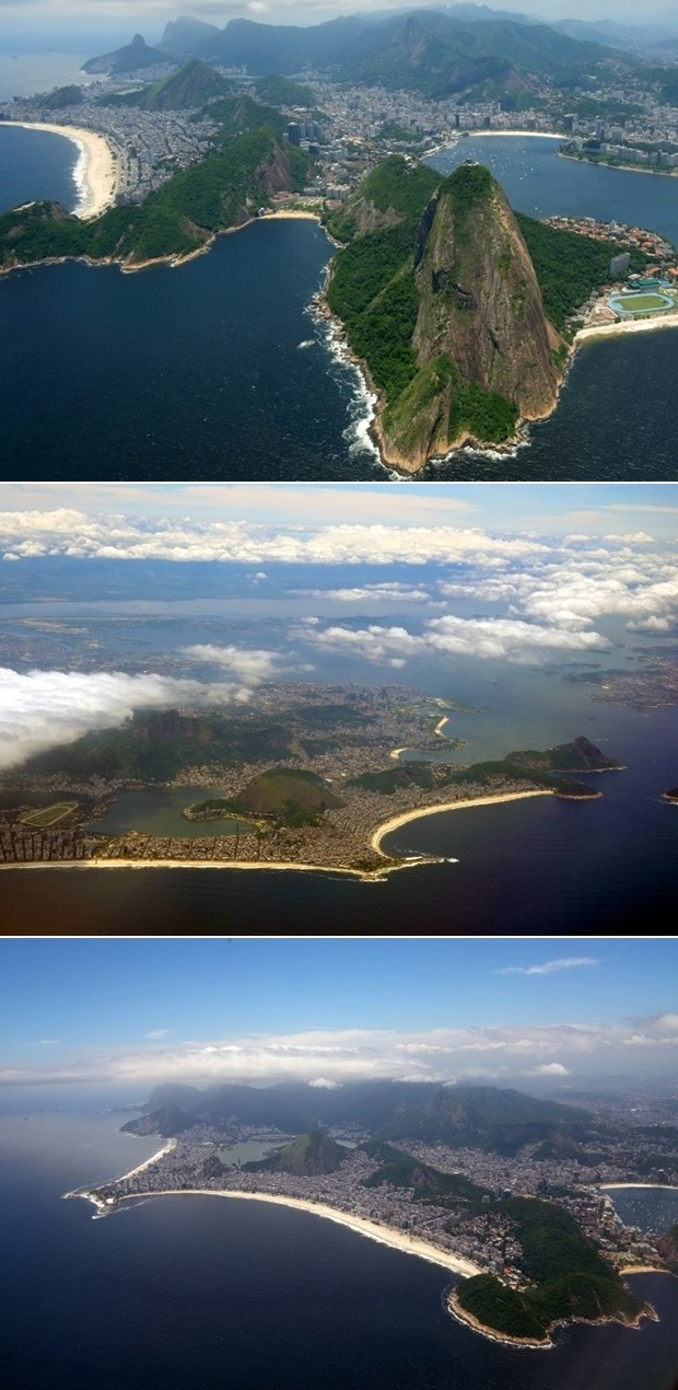 Pogled na Rio de Janeiro iz zraka