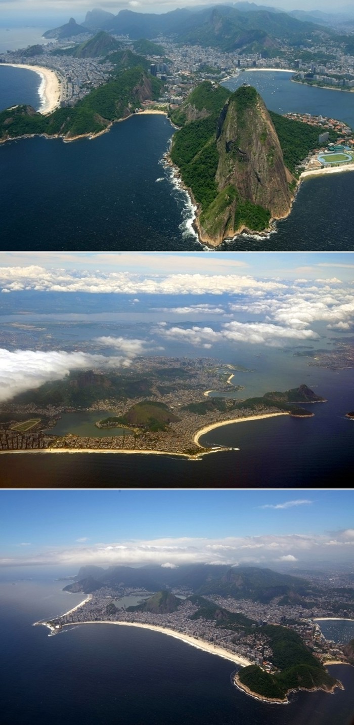Pogled na Rio de Janeiro iz zraka