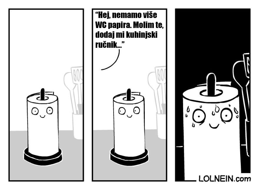 Znamo koja je prva stvar koju učinite kada ostanete bez WC papira