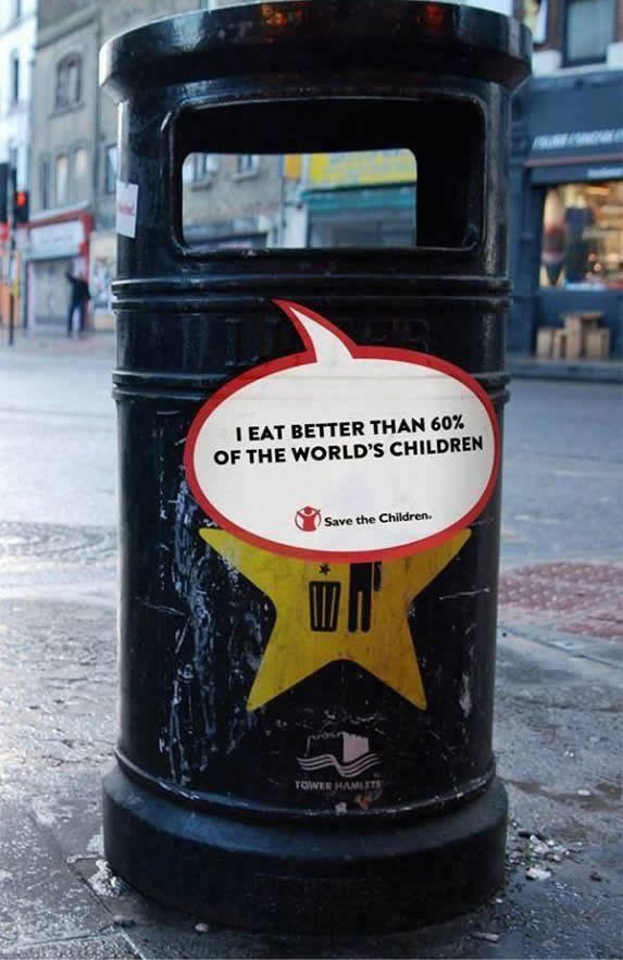 Kante za smeće "jedu" bolje od 60 posto djece u svijetu