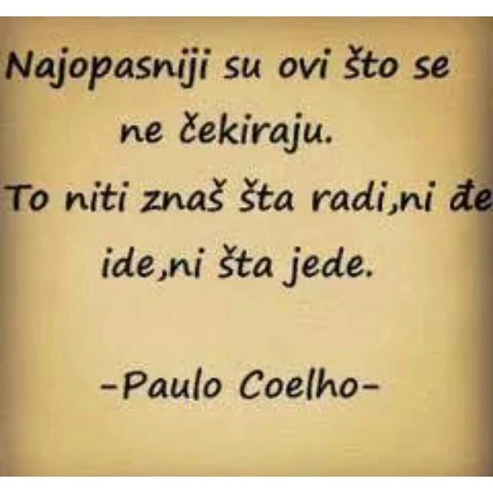 Tko se ne čekira, ne gine mu sjekira!