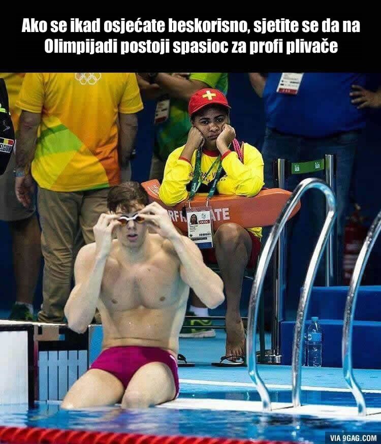Pogodite tko je tip iza olimpijskog plivača!