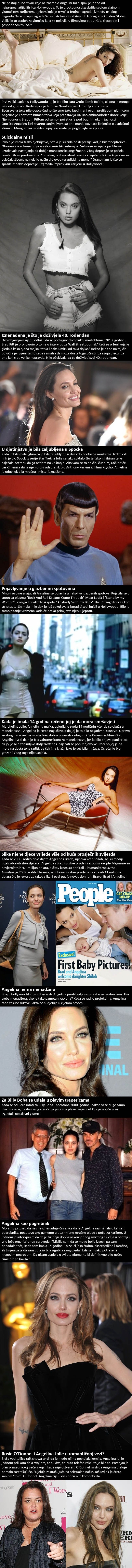 10 šokantnih stvari koje niste znali o Angelini Jolie 