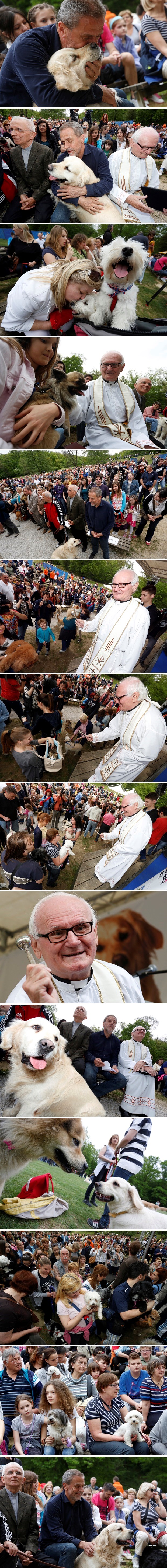Bandić svog voljenog Rudija doveo na blagoslov