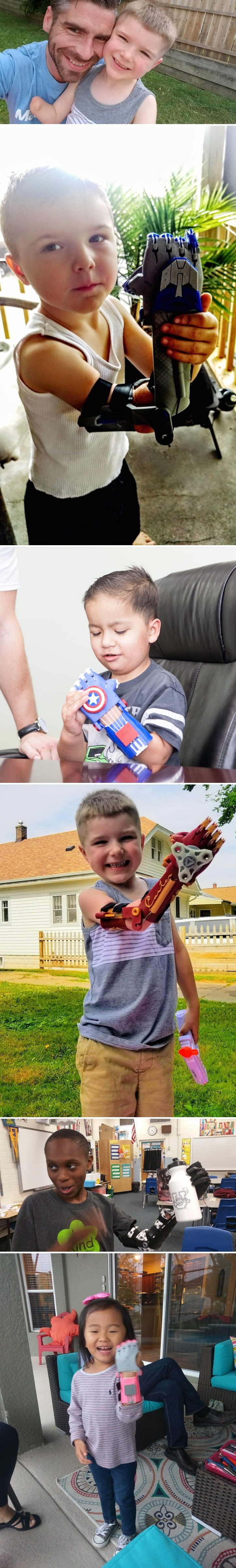 Otac je sinu izradio ruku pomoću 3D printera, a sada ih besplatno radi i za drugu djecu