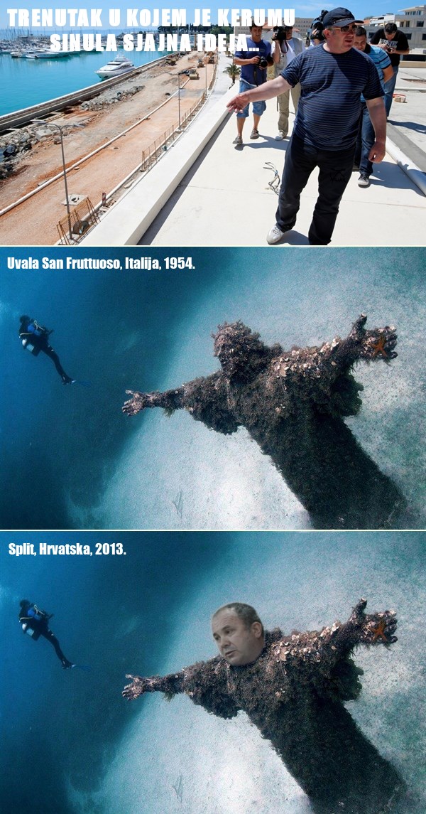 Ekskluzivno: Kerum odustao od divovskog Isusa na Marjanu