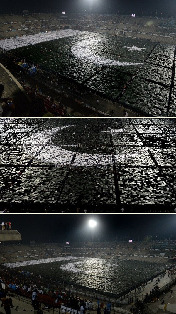 Pakistanci napravili najveću "ljudsku zastavu" na svijetu