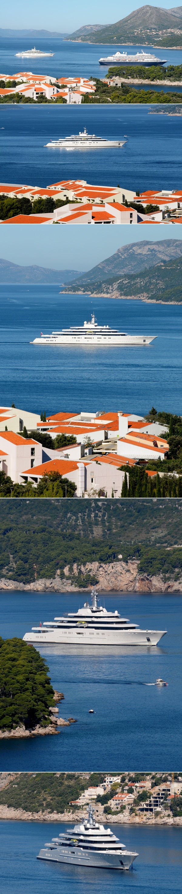 Jahta Romana Abramoviča "Eclipse" ponovno u Dubrovniku