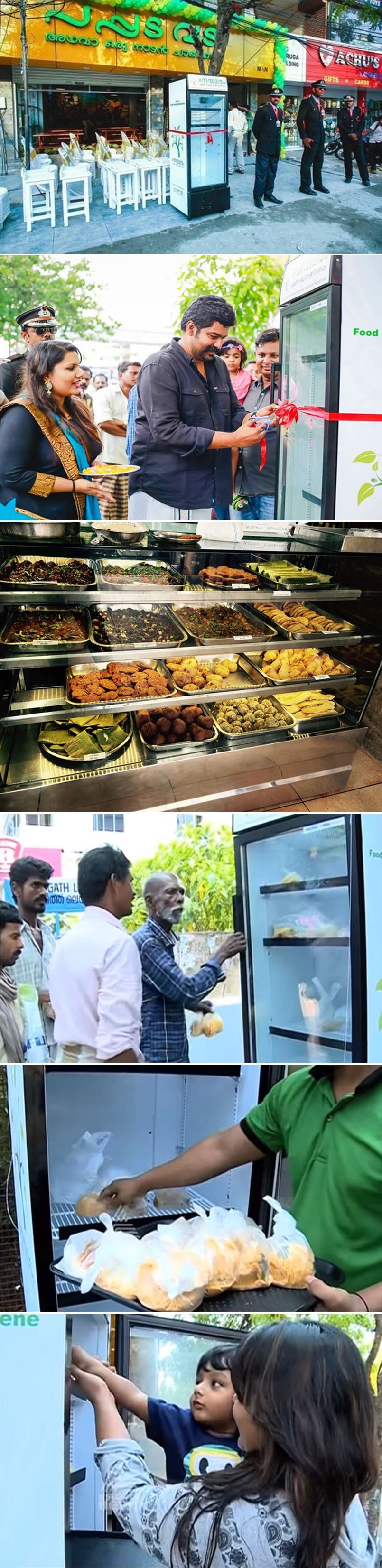 Restoran postavio ulični hladnjak kako bi si gladni ljudi uzeli ostatke