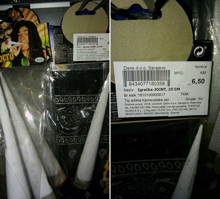 Čudna "karnevalska igračka" zgrozila je ljude u BiH