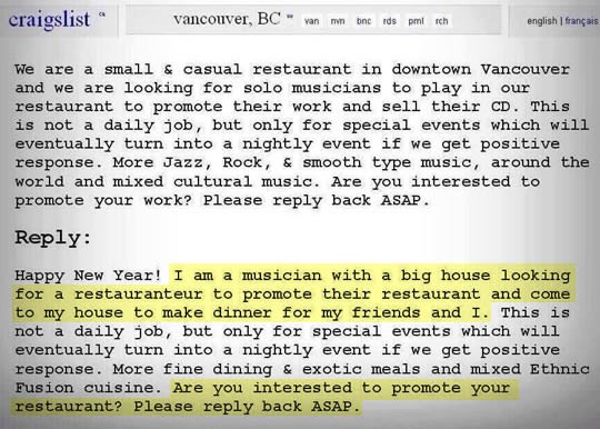 Glazbenik odgovorio bezobraznom restoranu