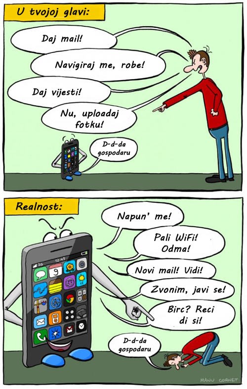 Mobiteli nam vladaju životima