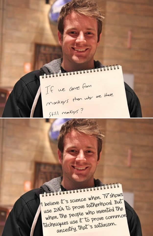 Kreacionistima je znanost super kad im paše