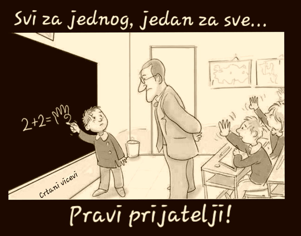 Pravi prijatelj pomaže čak i kad ne skužiš