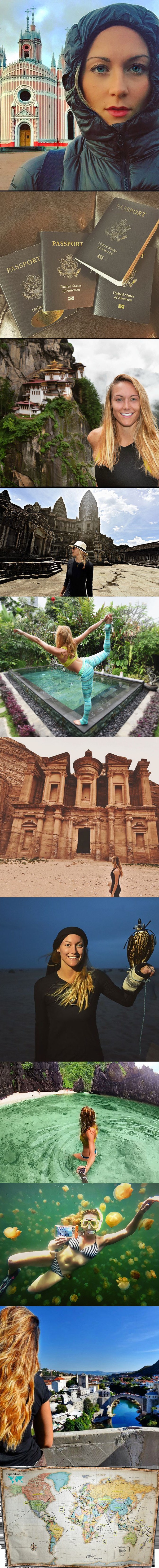 Tek joj je 27 godina, a uskoro će postati prva žena koja je posjetila sve države svijeta