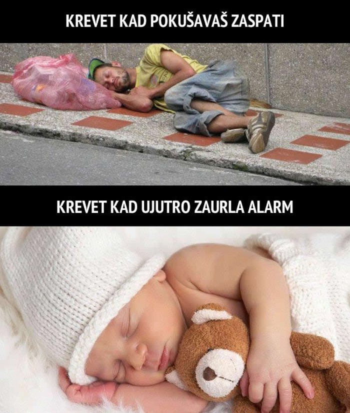 Kreveti su krivi za sve - a misliš da nisi jutarnji tip