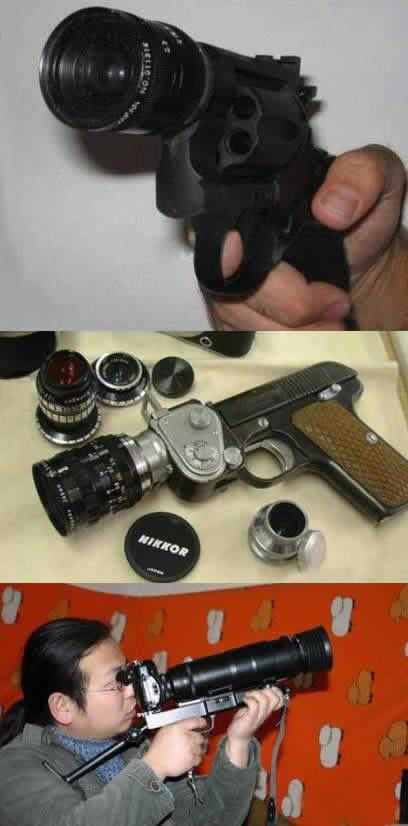 Fotopištolj za "pucanj" po životinjama