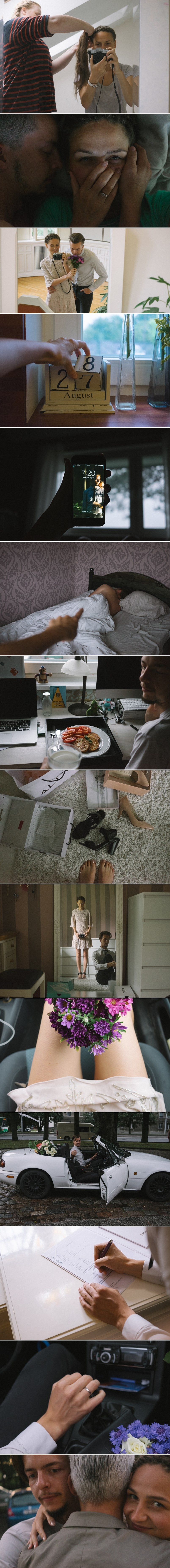 GALERIJA: Umjesto da plaća skupog fotografa, sama fotkala svoje vjenčanje