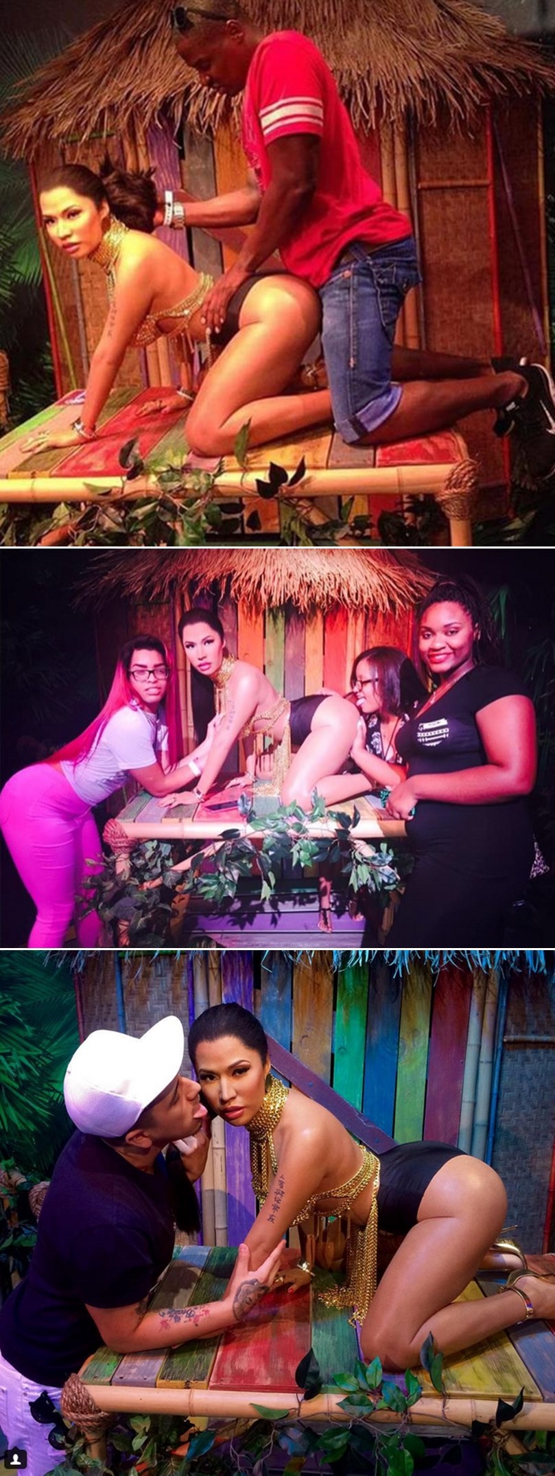 GALERIJA: Nicki Minaj dobila voštani kip, ljuda drpaju i trpaju