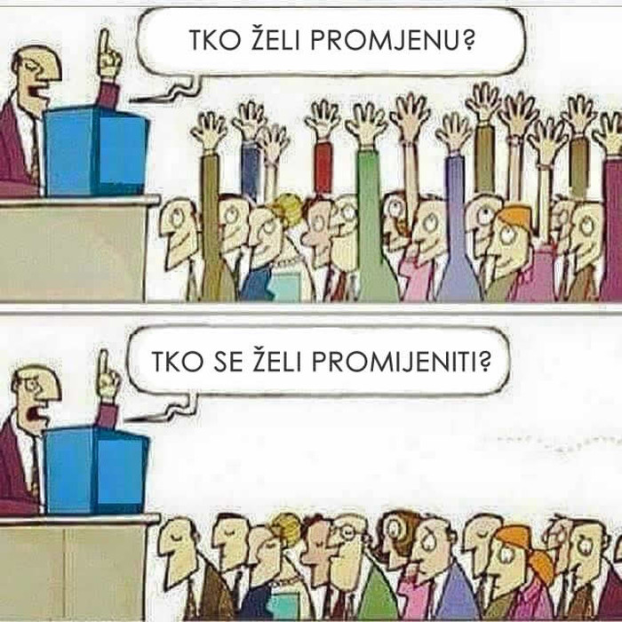 Odgovor na pitanje zašto Hrvati ne prosvjeduju