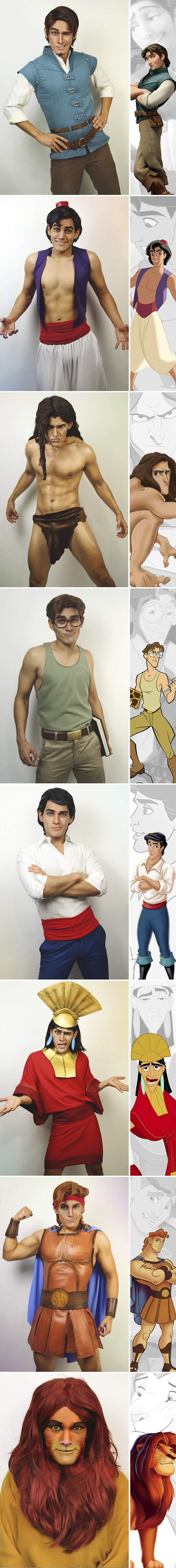 Ovaj ljubitelj crtanih filmova se može pretvoriti u bilo kojeg lika, sve kostime je izradio sam!