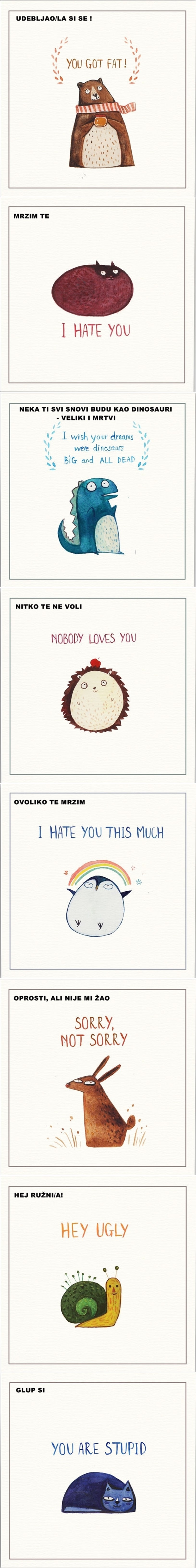 GALERIJA: Čestitke za ''neprijatelje''