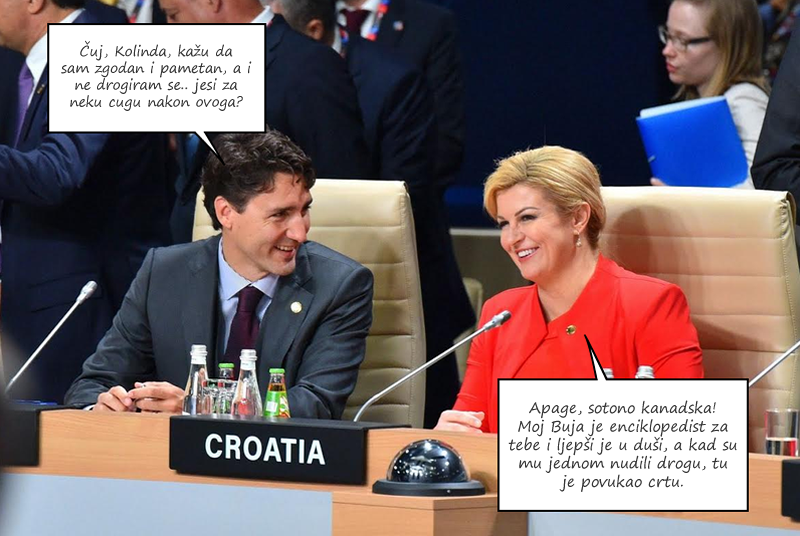 Kolinda brutalno odbila zavođenje kanadskog premijera