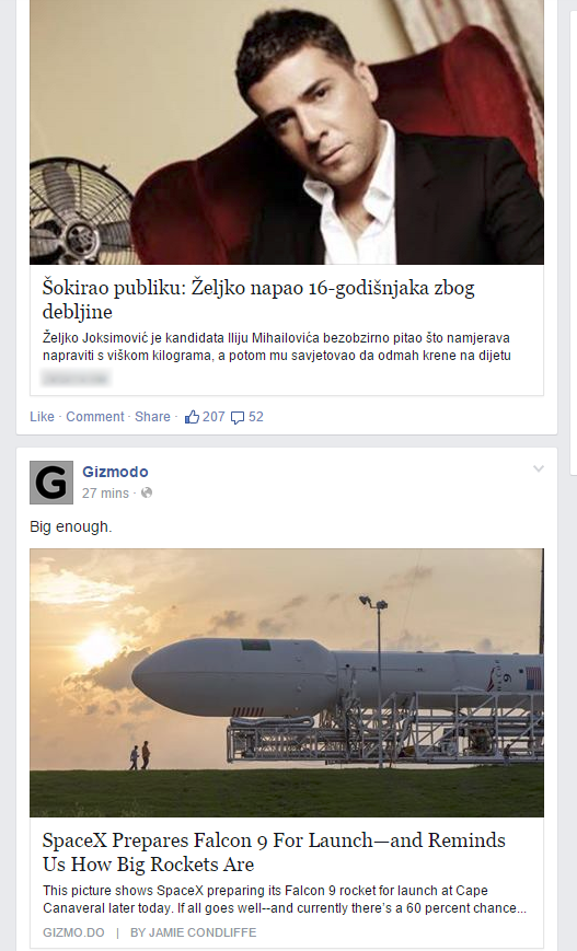 Dok mi slinavimo oko gluposti, drugi idu u svemir