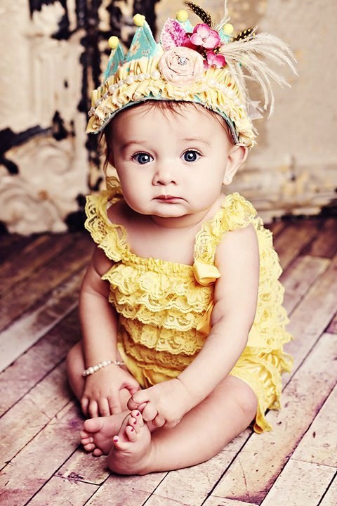 Mala princeza u žutom