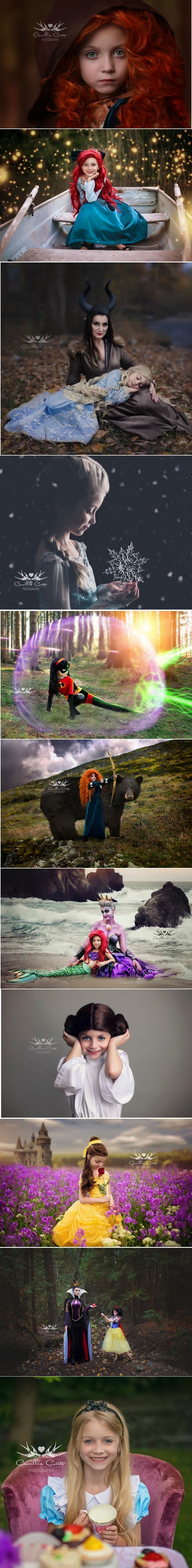 Majka i njezina sedmogodišnja djevojčica imaju neobičan hobi, one se oblače u likove iz crtića i filmova