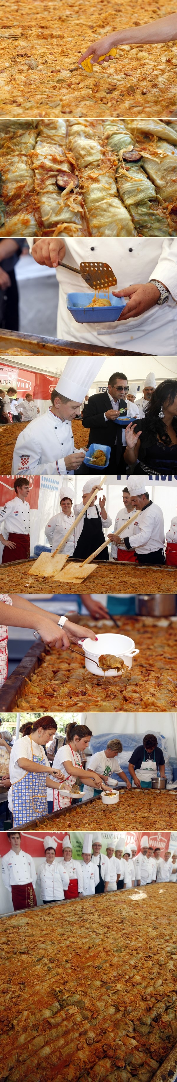 Napravili kilometarsku sarmu