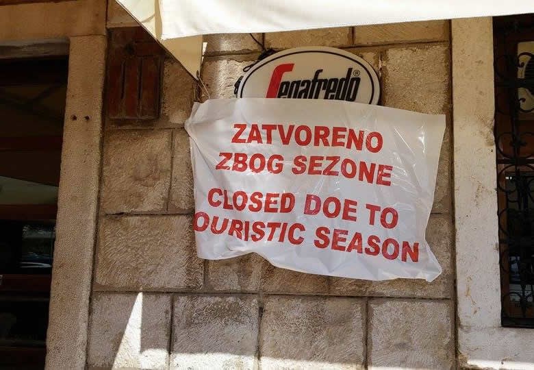 Zatvorili zbog turista